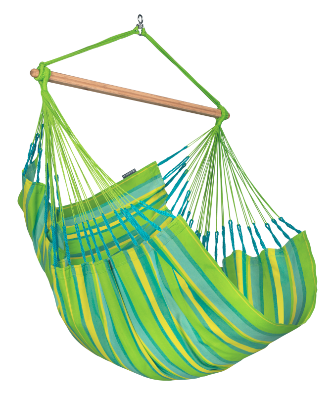 Fotel hamakowy La Siesta Domingo Lime Comfort