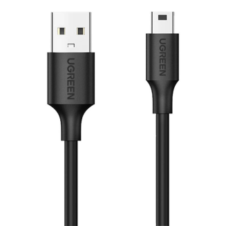 Kabel UGREEN US132 USB-A-mini USB 0.5m (czarny) - 2