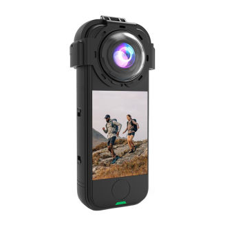 Obudowa ochronna obiektywu ze szkłem hartowanym Puluz dla Insta360 X4 Air - 2