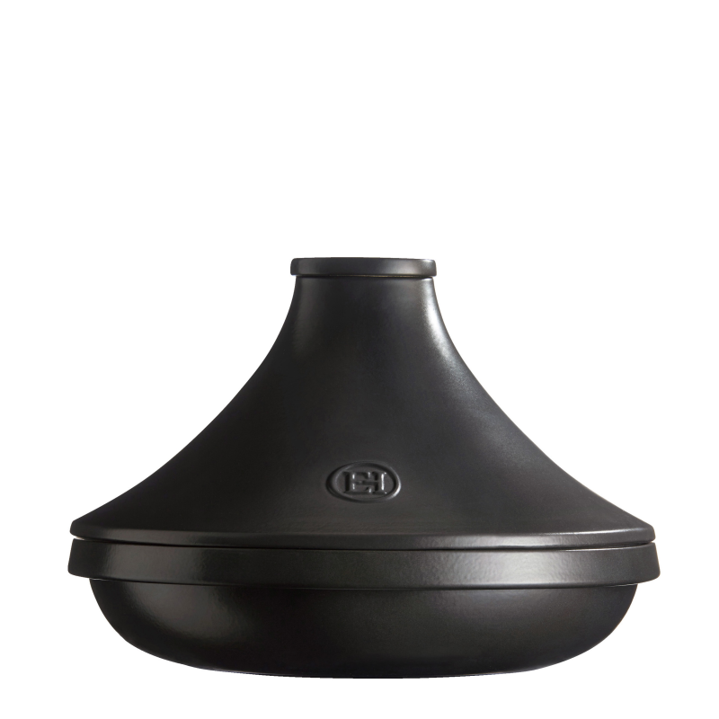 Naczynie tagine Emile Henry Delight 4l czarne indukcja