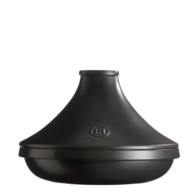 Naczynie tagine Emile Henry Delight 4l czarne indukcja