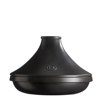Naczynie tagine Emile Henry Delight 4l czarne indukcja