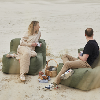 Fotel ogrodowy SACKit Soft Sofa Corner Kirra Sand - 9