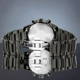 Zegarek Męski Giewont Chronograph Sapphire Czarny GW9140-B2 - 7