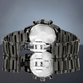 Zegarek Męski Giewont Chronograph Sapphire Czarny GW9140-B2 - 7