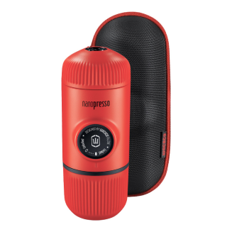 Przenośny ekspres do kawy WACACO Nanopresso Lava Red + Etui - 2