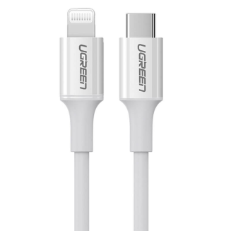 Kabel UGREEN US171 USB-C-Lightning 1.5m (biały) - 2