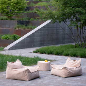 Fotel dziecięcy Wigiwama Beanbag Chair Brown Sugar - 5