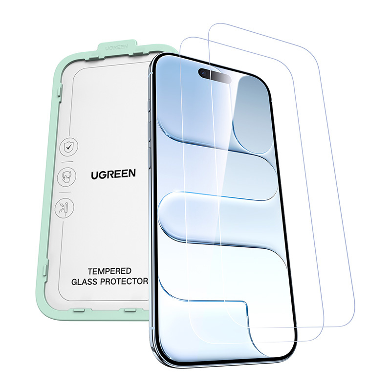 UGREEN SP1142 tempered glass for iPhone 17 Air 2 pcs.