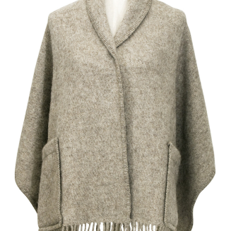 Szal z kieszeniami Lapuan Kankurit UNI melange beige 60x170 cm - 2