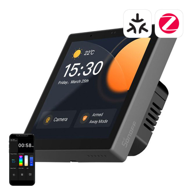 Panel sterowania SONOFF NSPanel Pro Wi-Fi BT ZigBee (czarny)