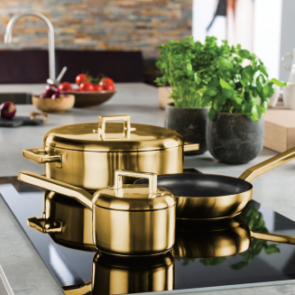 Patelnia Mepra Stile Oro by Pininfarina 24 cm - 4