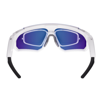 Sportowe okulary Colmi V06 AI Białe (z niebieskimi szkłami) - 6
