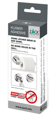 Zack Mount 4 bathroom accessory mounting adhesive