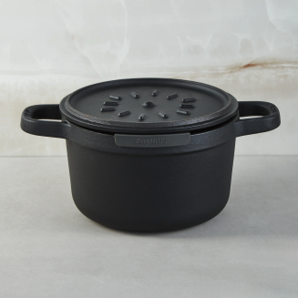 Garnek żeliwny z pokrywą BergHOFF Graphite 3 l - 4
