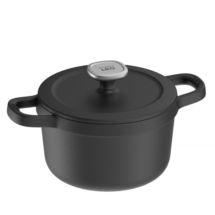 Garnek żeliwny z pokrywą BergHOFF Graphite 3 l