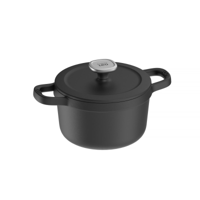 BergHOFF | Żeliwny garnek z pokrywą Graphite 20  cm 3 l