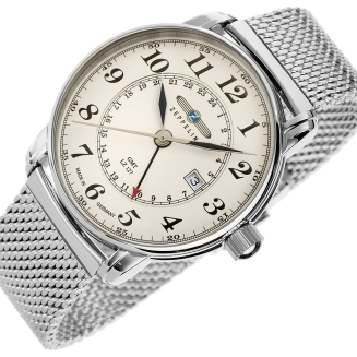 Zegarek Męski ZEPPELIN LZ127 Graf Zeppelin GMT 7642M-5 + BOX - 3