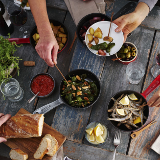 Patelnia żeliwna Staub 16 cm graphite grey - 6