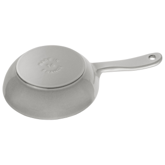 Patelnia żeliwna Staub 16 cm graphite grey - 3