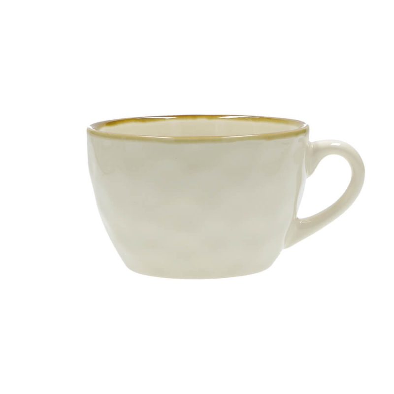  Rose&Tulipani | Set of 4 Concerto Avorio breakfast mugs - Ivory, 420 ml