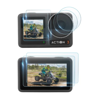 Szkło hartowane SUNNYLIFE do Osmo Action 3 6szt. - 3