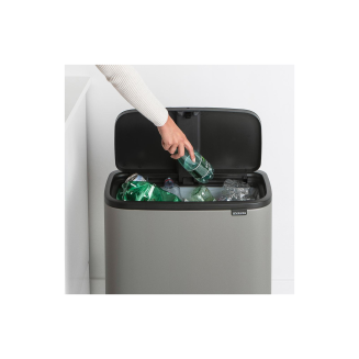 Kosz Brabantia Bo Touch Bin 36l Mineral Concrete - 7