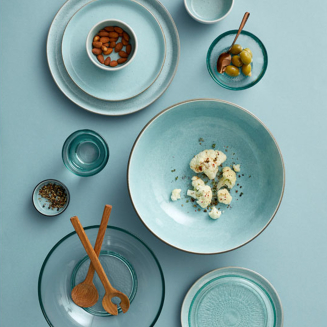 Bitz Oak salad spoon set 24 cm - 4