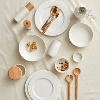 Bitz Oak salad spoon set 24 cm - 3