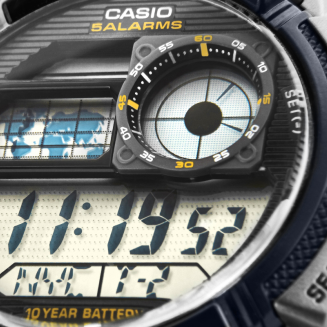 Zegarek Męski CASIO AE-1000W-2AVDF + BOX - 5