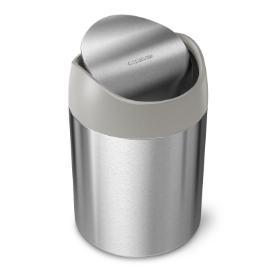  Simplehuman dressing table basket 1.5 l, brushed steel