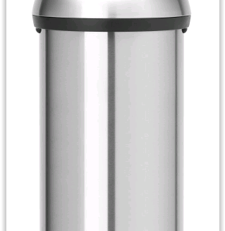 Kosz Brabantia Touch Bin 60l stal matowa - 2