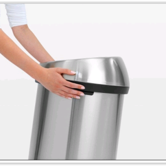 Kosz Brabantia Touch Bin 60l stal matowa - 13