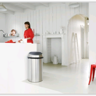 Kosz Brabantia Touch Bin 60l stal matowa - 14