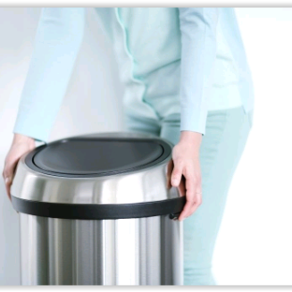 Kosz Brabantia Touch Bin 60l stal matowa - 4