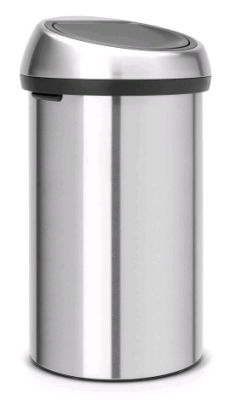  Brabantia Touch Bin 60l, brushed steel