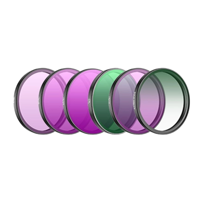  DJI Action 6 Filter Set (CPL/ND8/16/32/64/Black Mist 1/4)