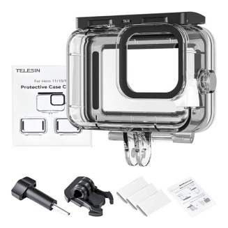  TELESIN GoPro Hero 9-12 Waterproof Case 45m - 4