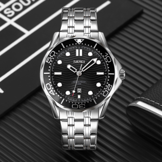 Zegarek Męski Skmei 9276SISIBK + BOX - 6