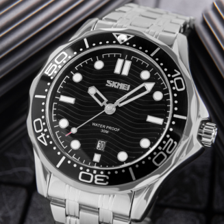 Zegarek Męski Skmei 9276SISIBK + BOX - 7