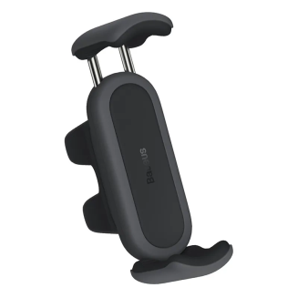 Zaciskowy uchwyt samochodowy do kratki Baseus Steel Cannon 2 (czarny) - 5