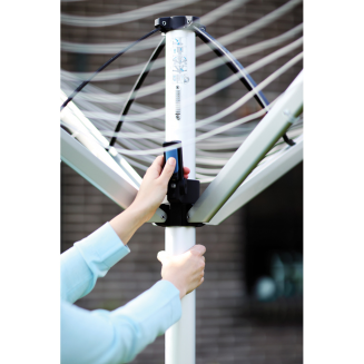 Obrotowa suszarka ogrodowa Brabantia Topspinner 40 m szary - 7