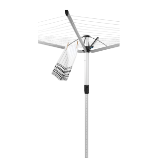 Obrotowa suszarka ogrodowa Brabantia Topspinner 40 m szary - 5