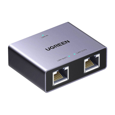 Adapter Ethernet UGREEN NW301 RJ45 1x2