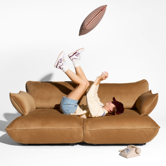 Sofa Fatboy Sumo Medium Velvet Almond - 5