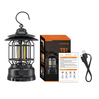 Lampa kempingowa SUPERFIRE T51 USB-C - 2