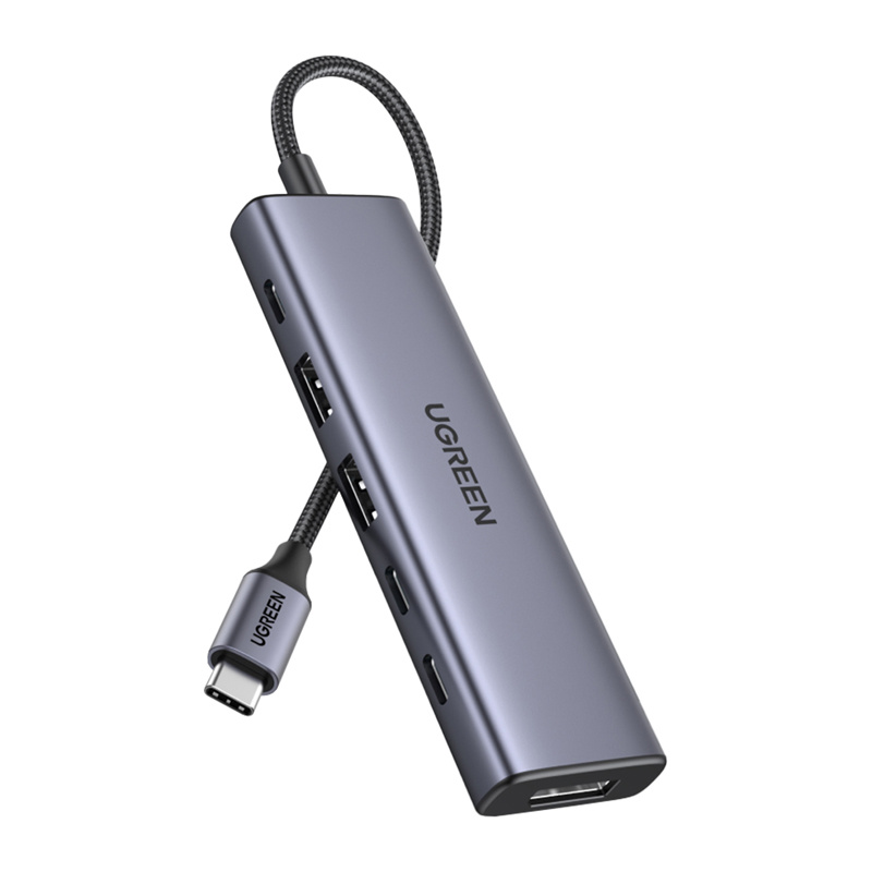 UGREEN CM511 6-Port DisplayPort 4K PD100W USB-C Hub