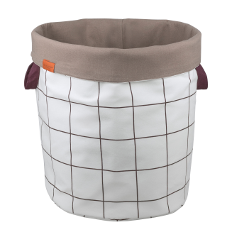 Torba na pranie Mette Ditmer Mesh Brown & White-Off - 2