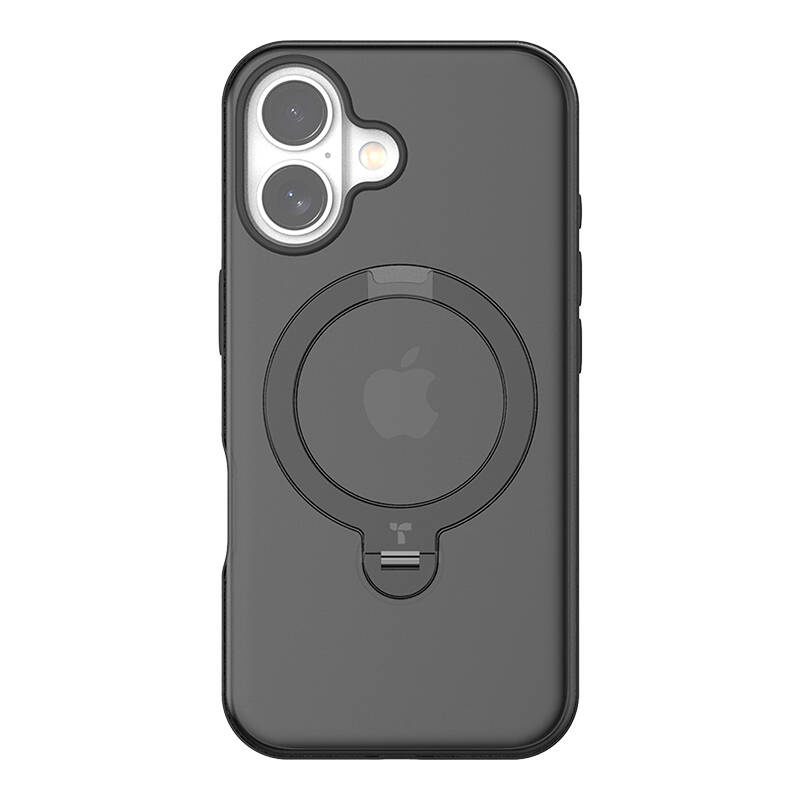 Etui TORRAS Ostand Spin iPhone 16 Plus (czarne)