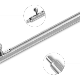 Teleskop stalowy do smartwatchy 18 mm TS18 - 2